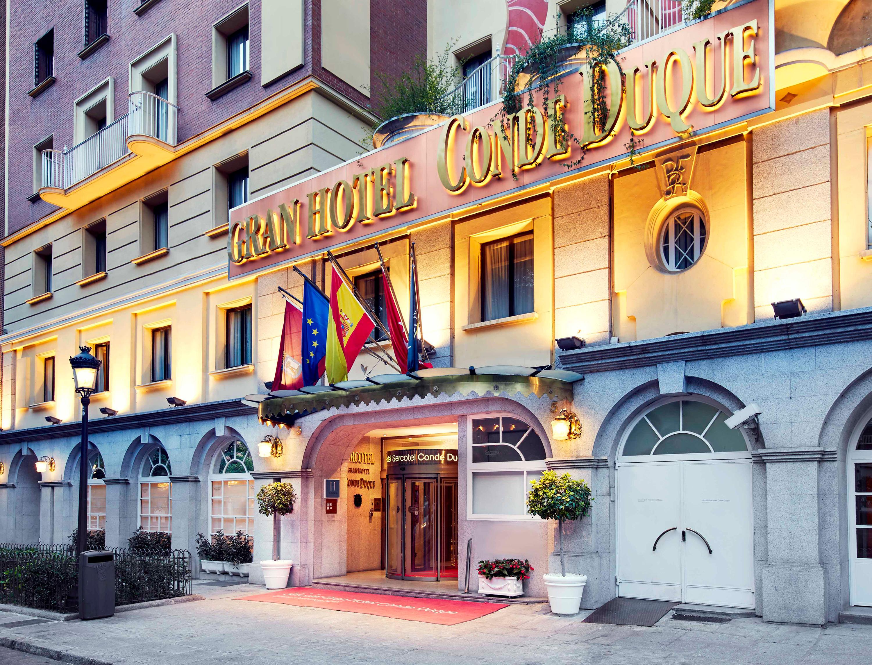 Sercotel Gran Hotel Conde Duque Madrid Exteriér fotografie