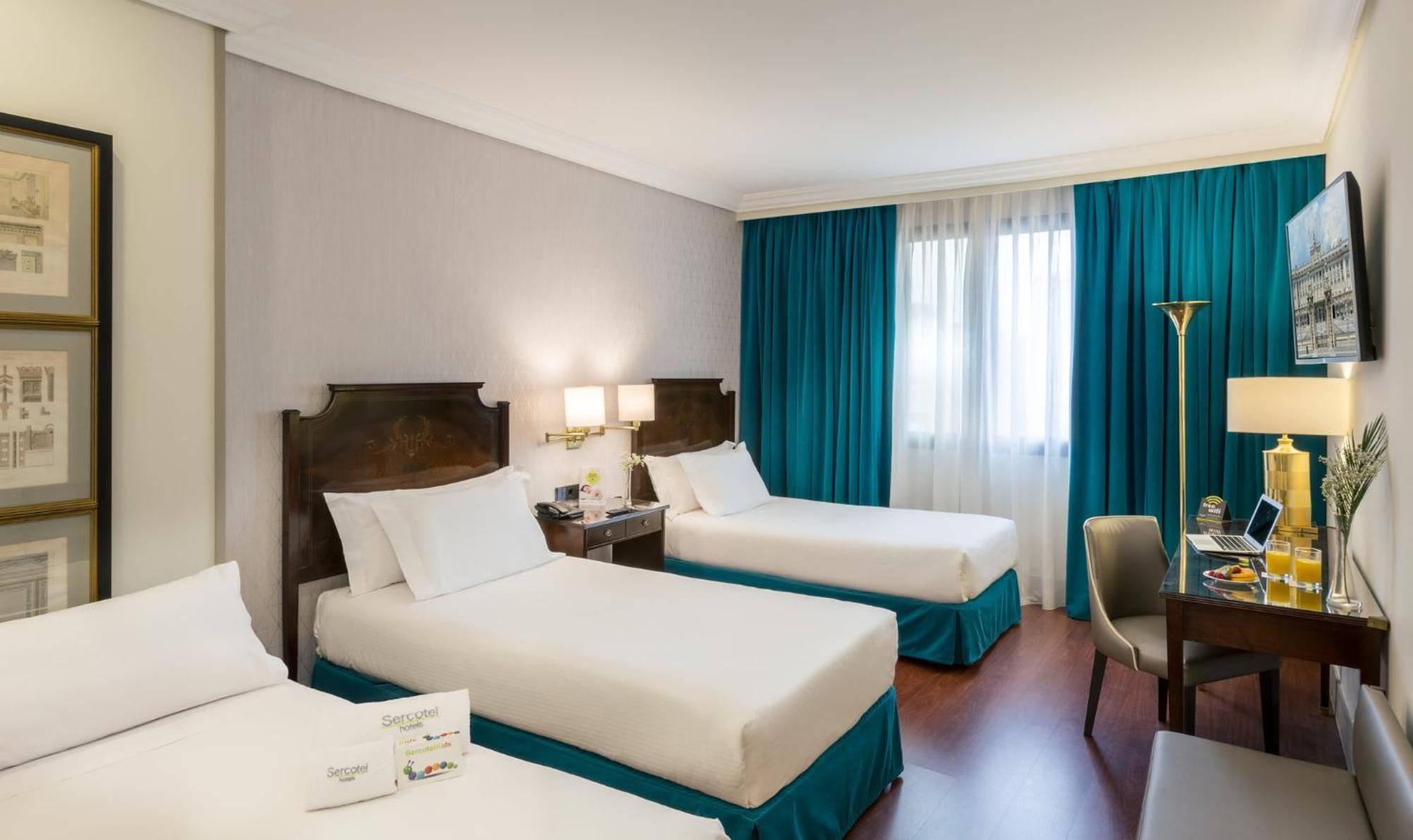 Sercotel Gran Hotel Conde Duque Madrid Exteriér fotografie